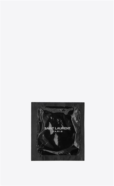 Saint Laurent's condom .